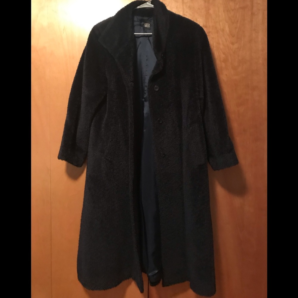 Cinzia Rocca Long navy jacket